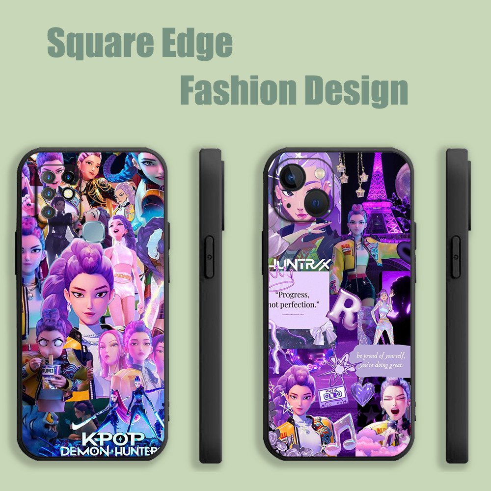 ปลอกสําหรับRealme GT Neo GT2 Master Neo2 3 2T 3T kpop demon hunters rumi Zoy MiiraความงามFXS03 เคสโท