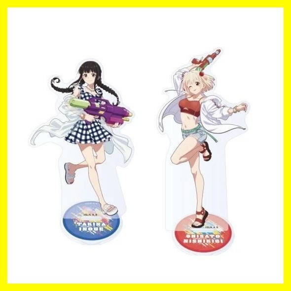[ZOCI] การ์ดยืน Nishikigi Chisato Inoue Takina Licolisi อะนิเมะสินค้าการ์ดยืนอะคริลิค Konoki Chisato