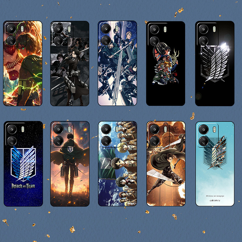 สําหรับ Xiaomi Poco M4 M5S F2 F3 F4 F5 X4 GT Pro โจมตีบน Titan Anti fall เคสโทรศัพท์