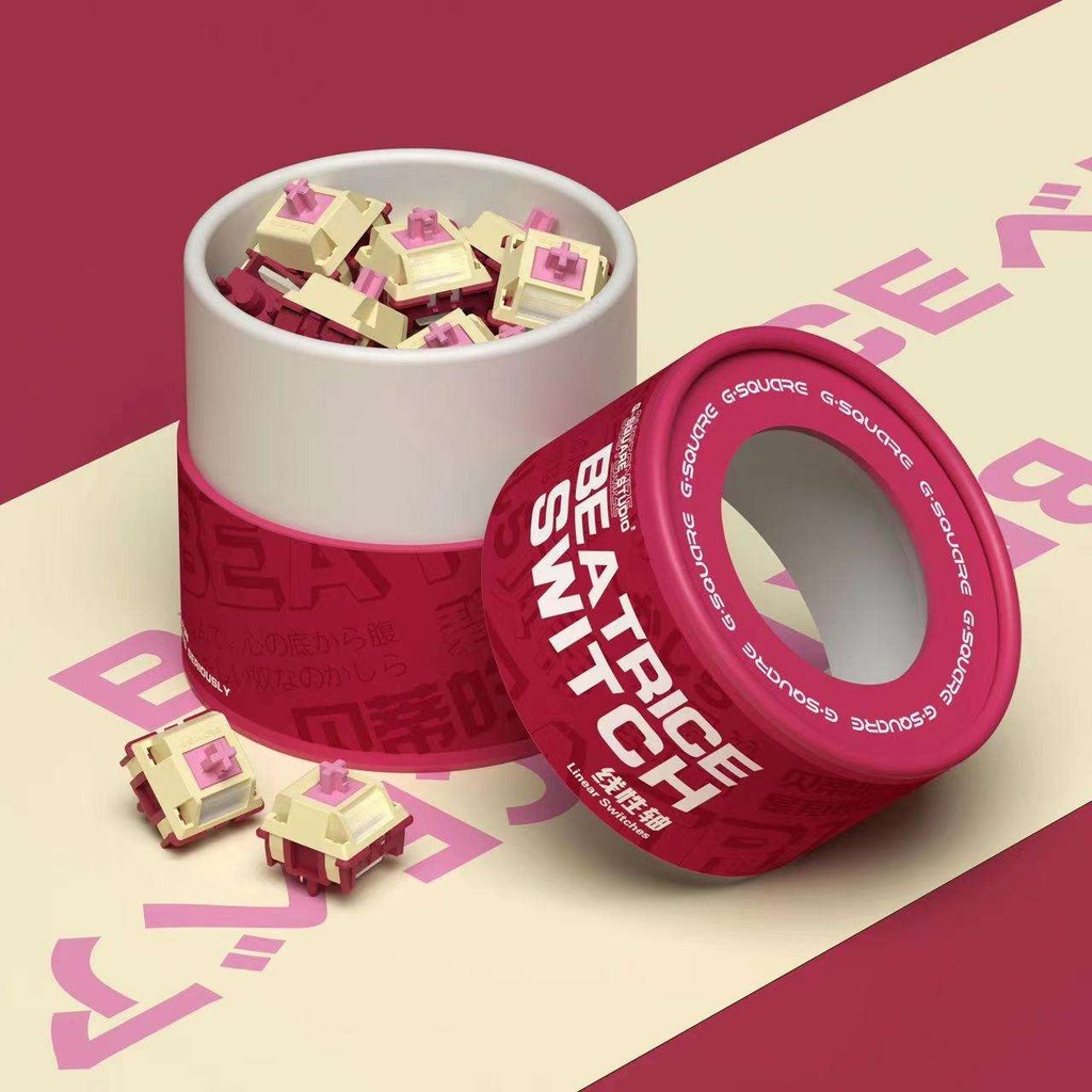 Gsquare Betty Shaft Full Ly Linear Shaft 58g Bottoming Double-segment Spring Five-leg Customing Mech