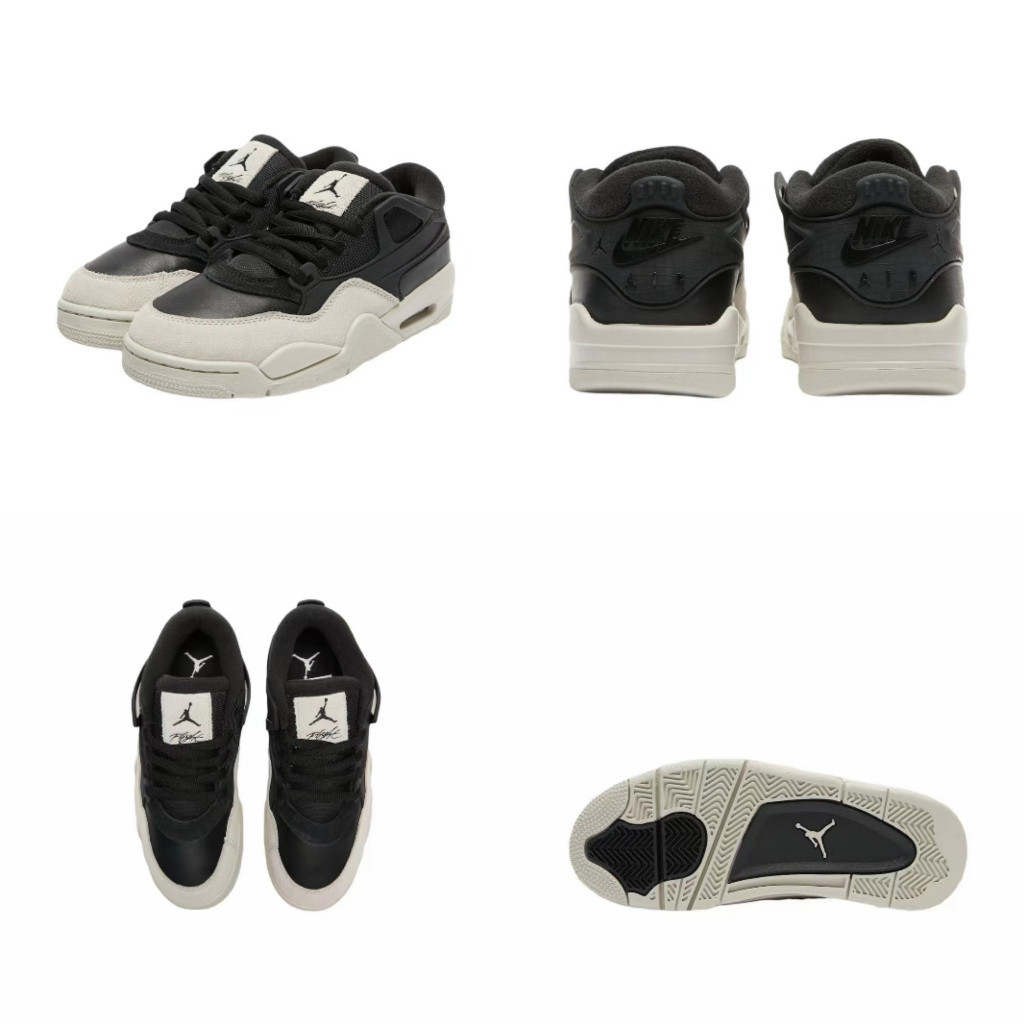 Jordan 4 RM รองเท้าลําลองผู้ชายผู้หญิงรองเท้า FQ7939-001