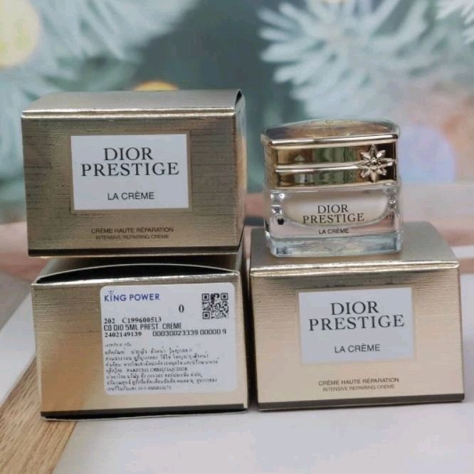 ฟิกเกอร์ Dior Prestige La Creme Intensive Repairing Cream  5 ml