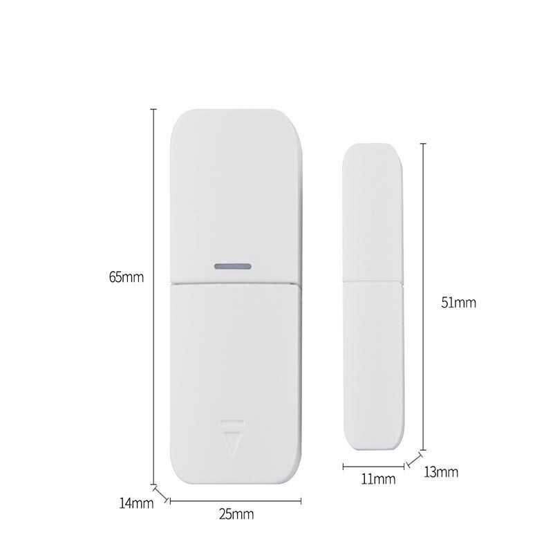❤ PAYDAY DAYTECH ไร้สายประตูหน้าต่างแม่เหล็กเซ็นเซอร์ตร