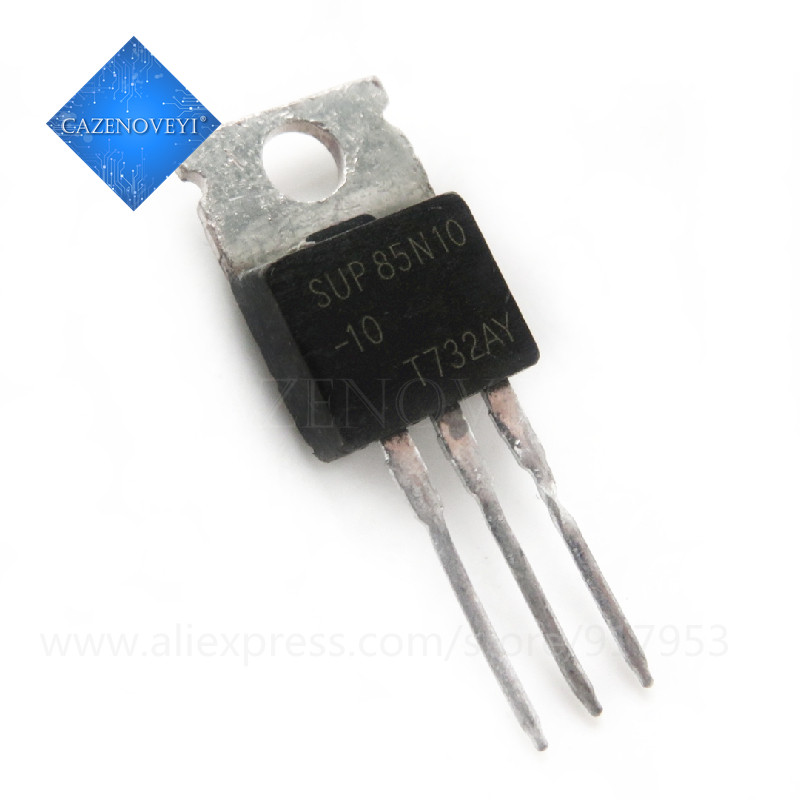 10 ชิ้น/ล็อต SUP85N10-10 SUP85N10 85N10 TO-220 85A 100V ในสต็อก