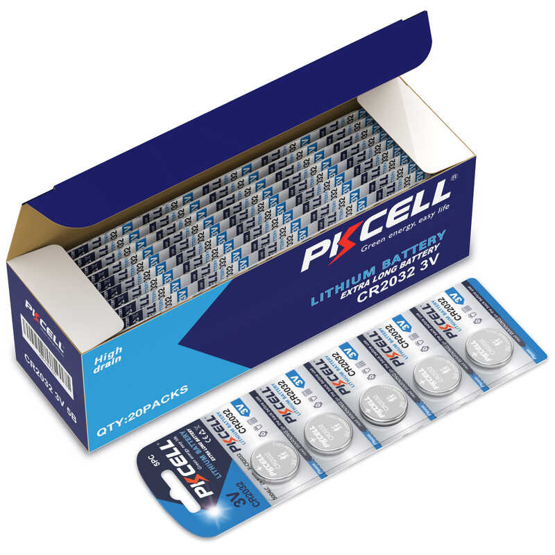 Dl2032 866 Cr2032 100ชิ้น Br2032แบตเตอรี่2032 CR นาฬิกา Baterai Litium 3V