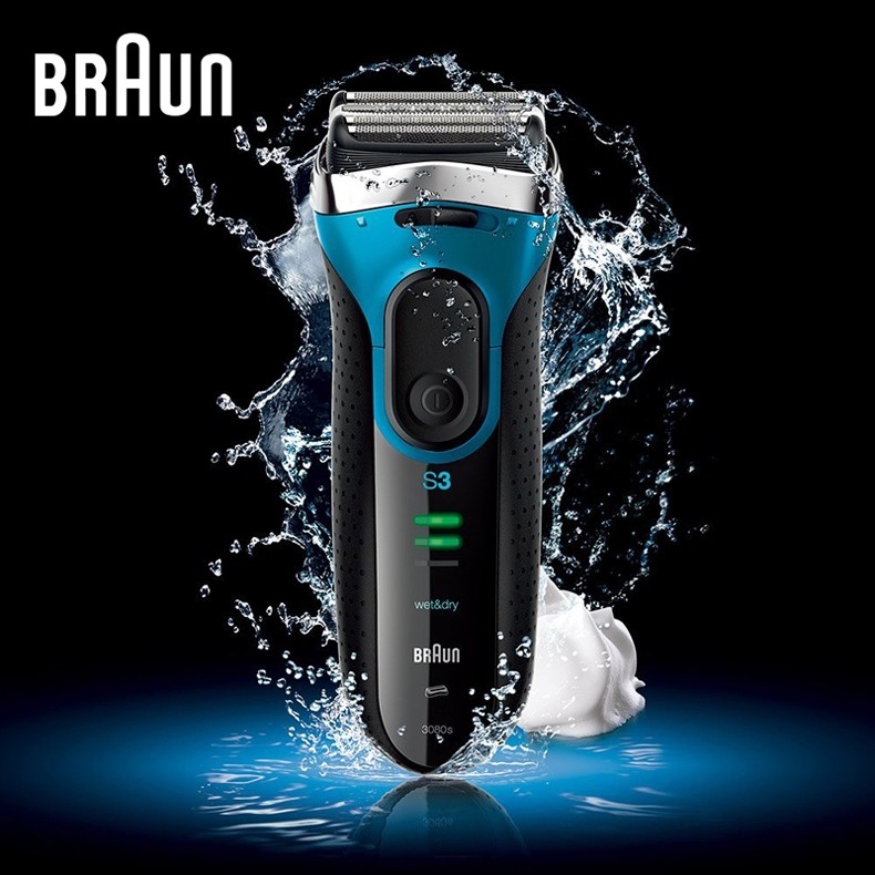 เครื่องโกนหนวดไฟฟ้า Braun Series 3 3080 S สําหรับผู้ชาย