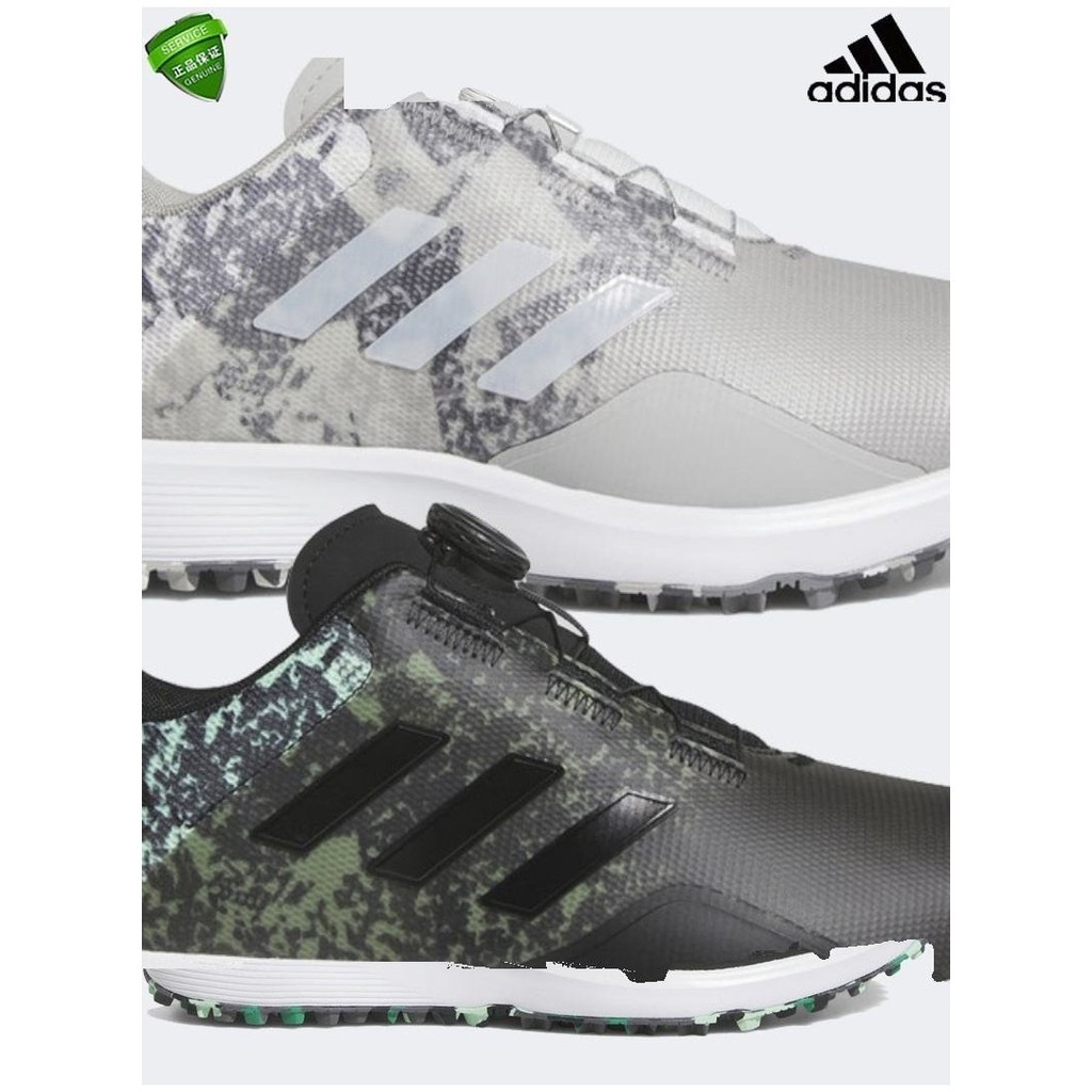 Adidas รองเท้ากอล์ฟผู้ชายใหม่ BOA น้ําหนักเบากันน้ํา GV9415HP3235IE2132