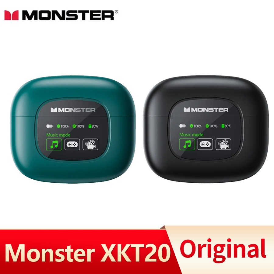 Lenovo X Monster XKT20 หูฟังเกมมิ่ง หูฟังบลูทูธไร้สาย บลูทูธ ดีเลย์ต่ํา สําหรับเล่นเกม วิดีโอเกม ชุ