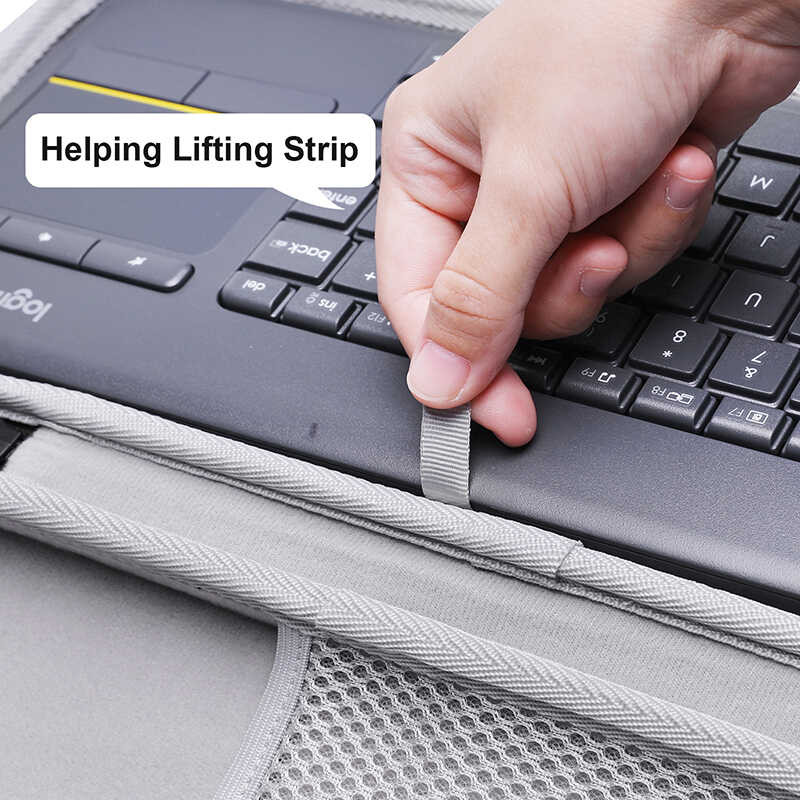 Δ เคสแข็งสำหรับ XANAD EVA สำหรับ Logitech K400 Plus/Logitech POP Key/Logitec