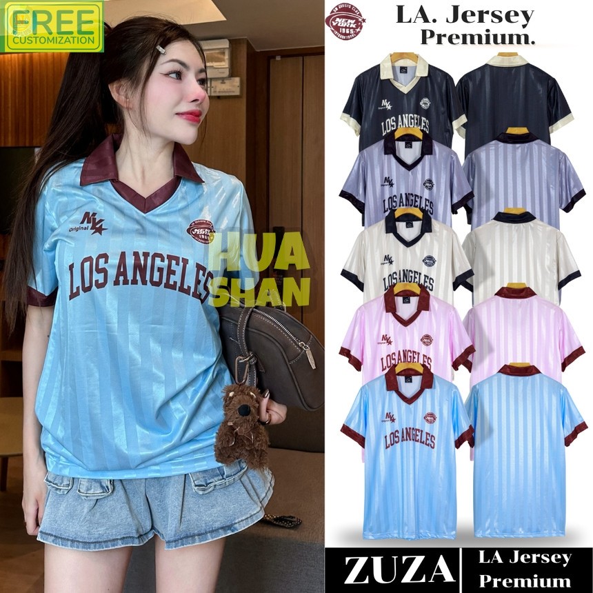 GM Designs LA Jersey - เสื้อฟุตบอลอเมริกันแถบไมโคร สำหรับทั้งชายและหญิง