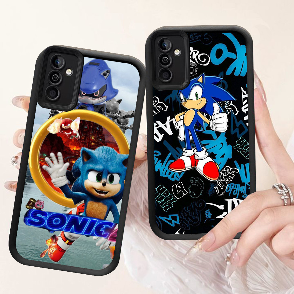 NA-82 Sonic the Hedgehog เคสกันกระแทกสําหรับ Samsung A55 A54 M15 S25 S24 S21 FE Ultra