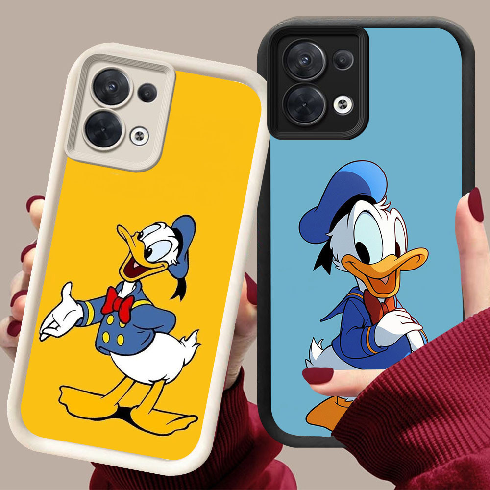 YZ-48Donald Duck Cool Casing สําหรับ OPPO Reno 8 8Z 7Z 7 F21S F21 Pro Lite 5G