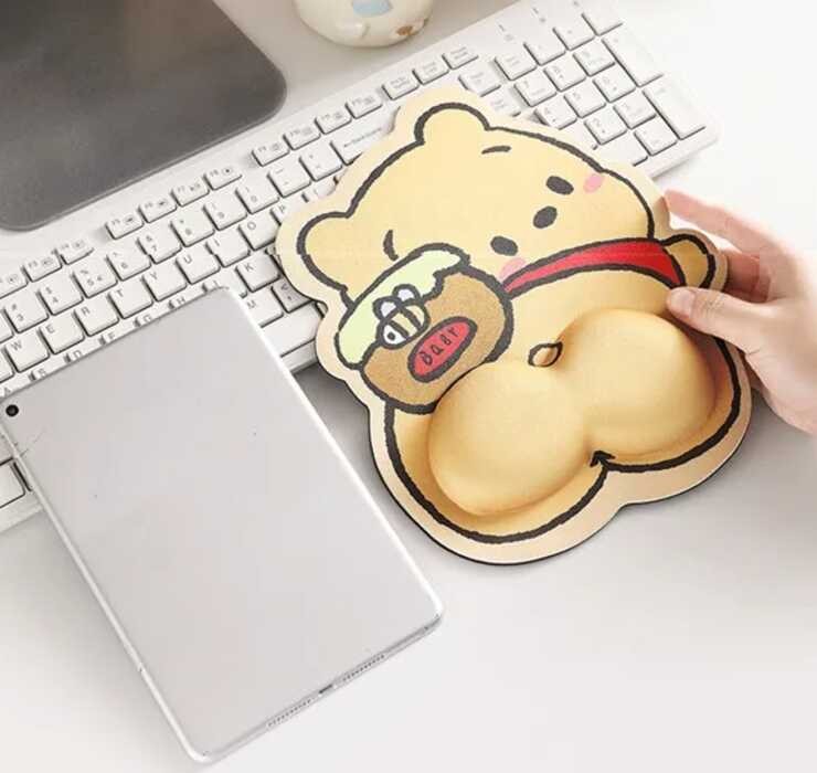 หนาข้อมือ เบาะ ผ้ายาง รูปที่ 4