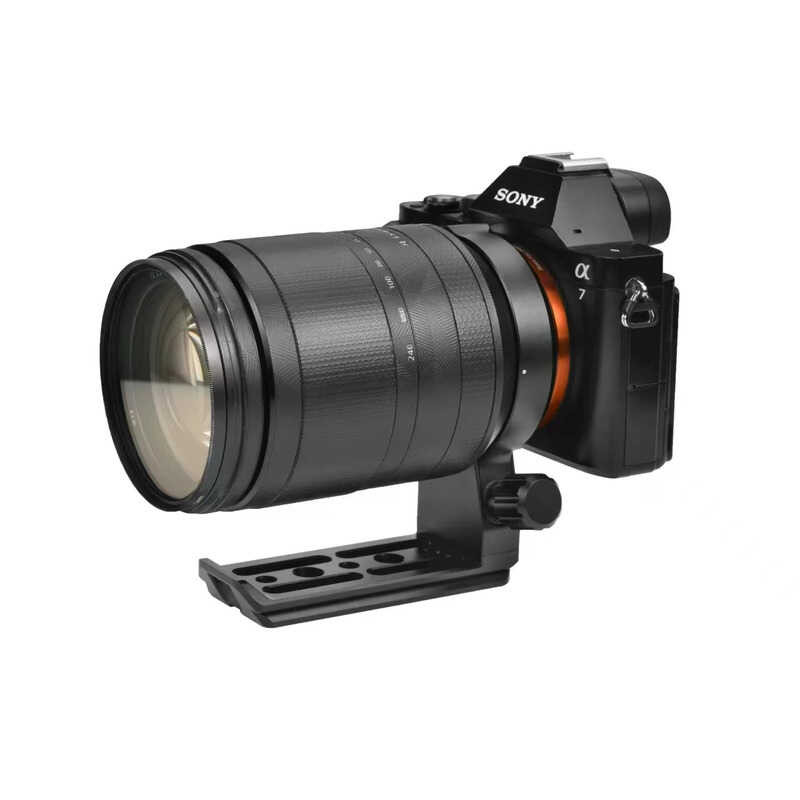 ▥ เหมาะสำหรับ Sony E70-350Mm F4.5-6.3 G OSS วงแหวนขาตั้งกล้อง, ฐานติดตั้งเร็ว AKKA