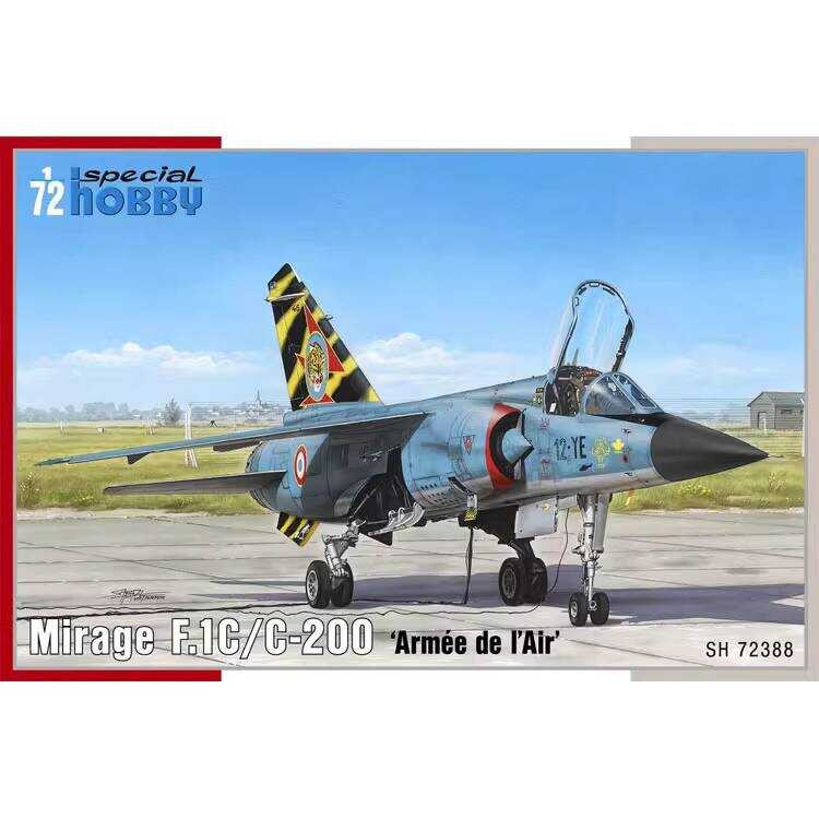 งานอดิเรกพิเศษ SH72388 1/72 มิราจ F.1C /C-200