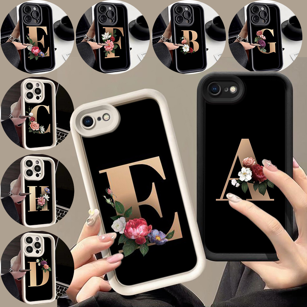 สำหรับ OPPO A3 Pro A3X A3S A5S AX5S A12 A12S A11K เคสโทรศัพท์มือถือ ดวงตานางฟ้า กรณ RR22 Flower Lett