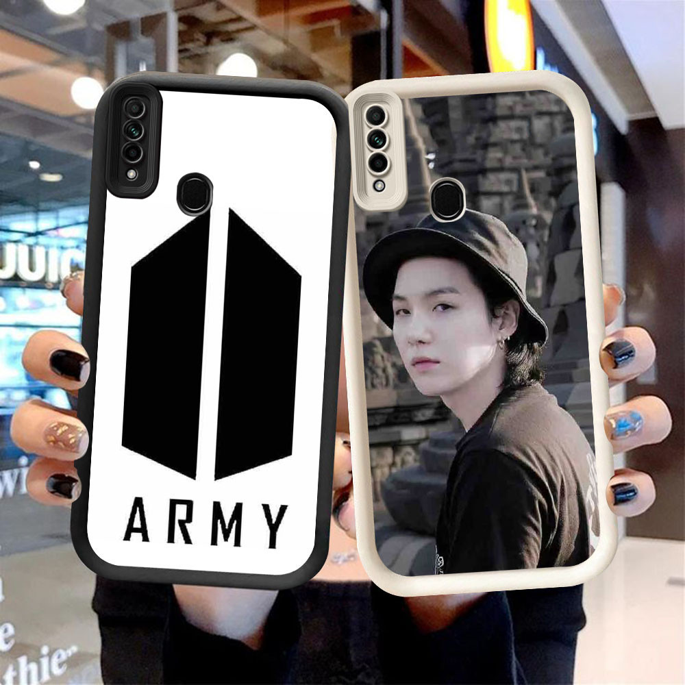 MK-43 BTS ARMY ปลอกซิลิโคนอ่อนนุ่มสําหรับ OPPO A31 F15 A91 Reno 3 Realme 6i C3 5s 5i 5 Narzo 10 10A 