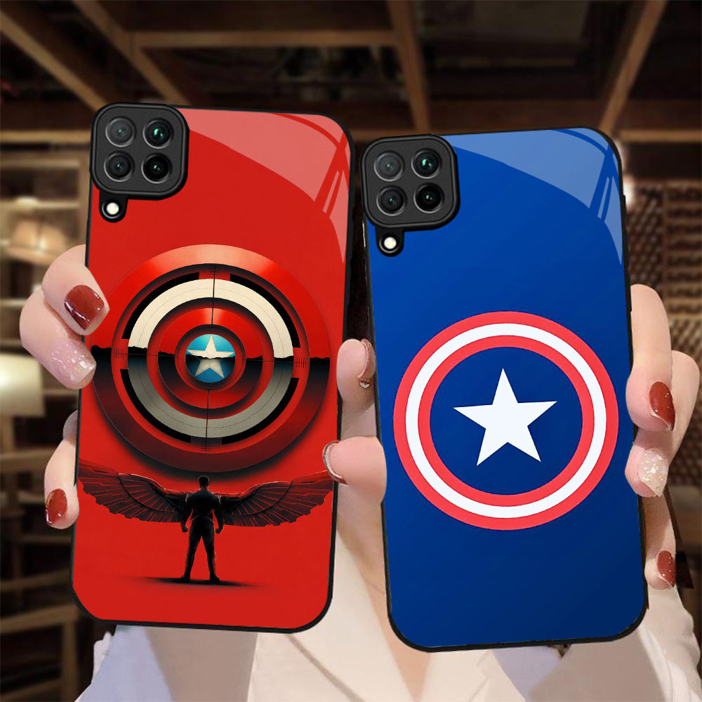 SAMSUNG YZ-85ปลอกแก้วกัปตันอเมริกาสําหรับSamsung M32 A12 M12 A22 5G