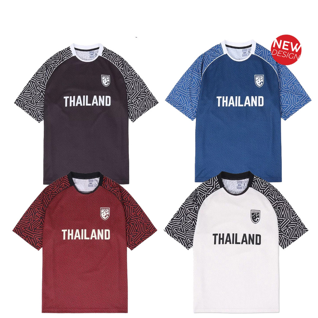 เสื้อโอเวอร์ไซส์ WARRIX 251FBATH10 Oversize Jersey New Chapter เสื้อทีมชาติไทย