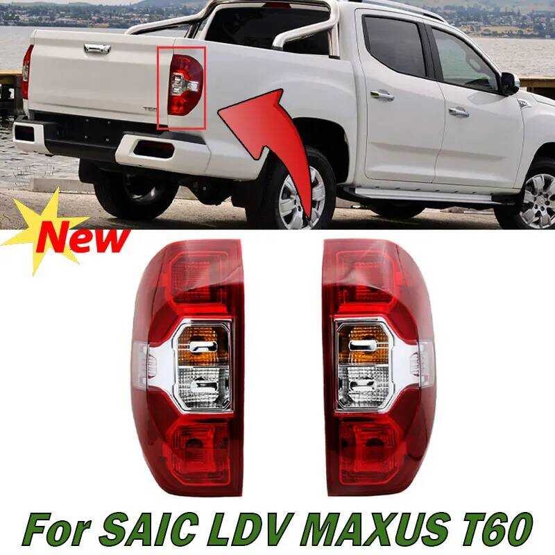 อุปกรณ์เสริมสําหรับรถยนต์ไฟท้ายสําหรับ SAIC LDV MAXUS T60 รถด้านหลังประตู Tailgate โคมไฟเบรคไฟเตือน