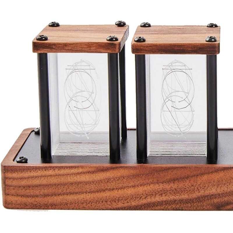 Loviver RGB Nixie Clock LED นาฬิกาตั้งโต๊ะนาฬิกาปลุก Glow Tube Decor