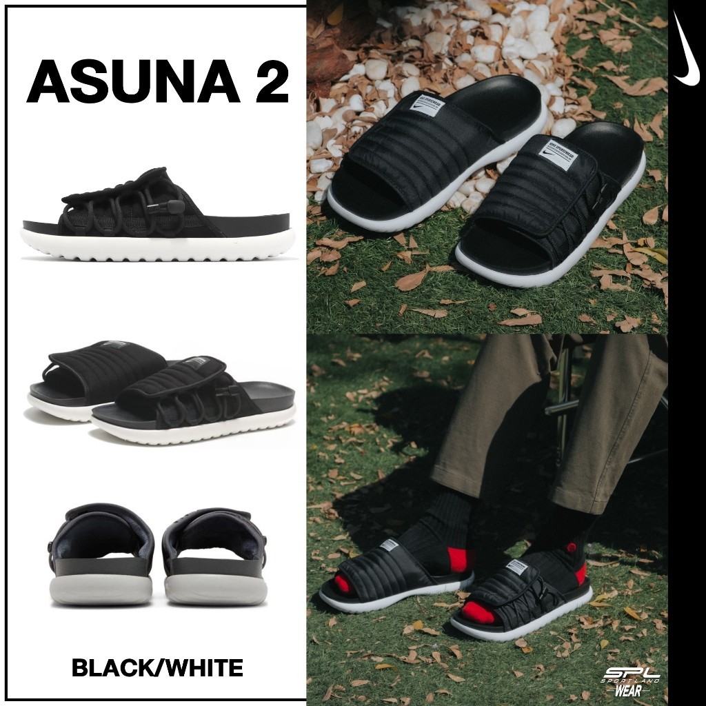 Nike Collection ไนกี้ รองเท้าแตะ รองเท้าแฟชั่น สำหรับผู้ชาย Men Asuna Slide CI8800-011 และ Asuna 2