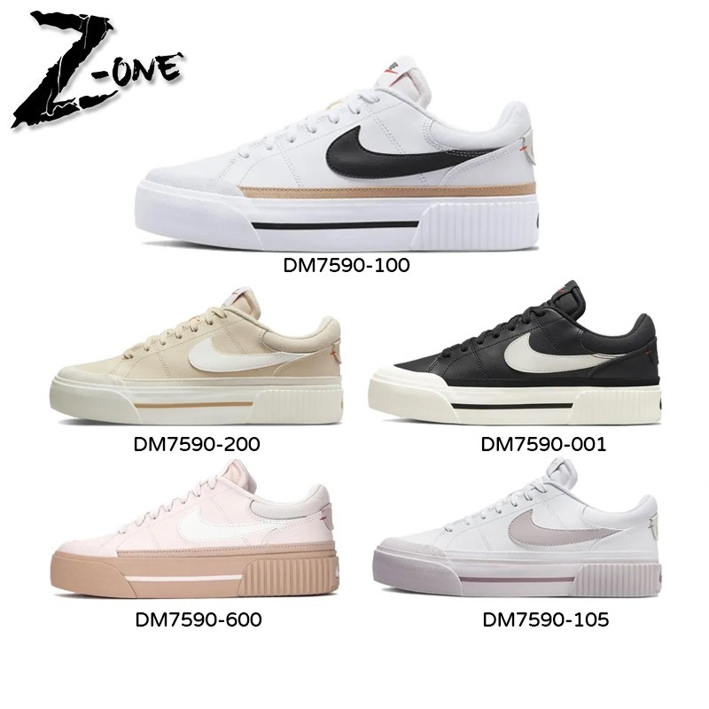 ฟิกเกอร์ Nike Court Legacy Lift  DM7590-100 / DM7590-200 / DM7590-001 / DM7590-600 / DM7590-105 Sne