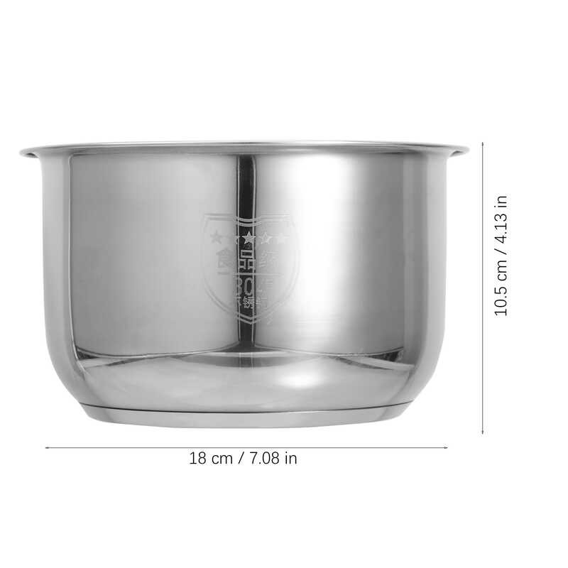 ❥ Cooker Rice Er Pots Stainless Steel Cooking Utensils Container Household Inner Replacements Cook