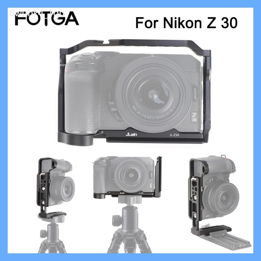 สไตล์ใหม่  FOTGA Camera Cage Z30 DSLR Camera Cage For Nikon Z 30 Rabbit Cage Camera Rig Vedio Photo