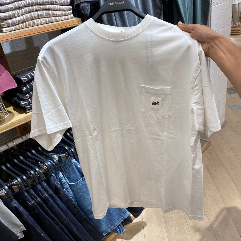 สั่งซื้อเสื้อยืด Tiedyefit Logo Pocket STWD Pull&Bear (Man)