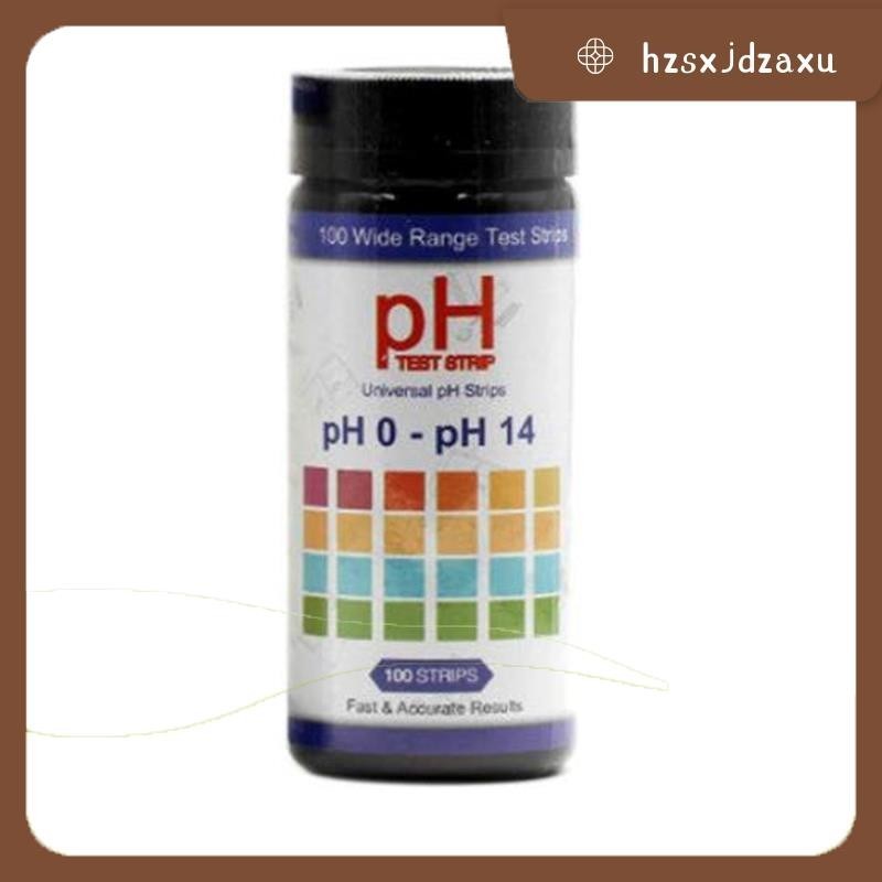 hzsxjdzaxuSoil Ph Test Strips 100 Strips Soil Tester 0-14 PH Soil Test, แถบทดสอบ PH, เครื่องทดสอบพื