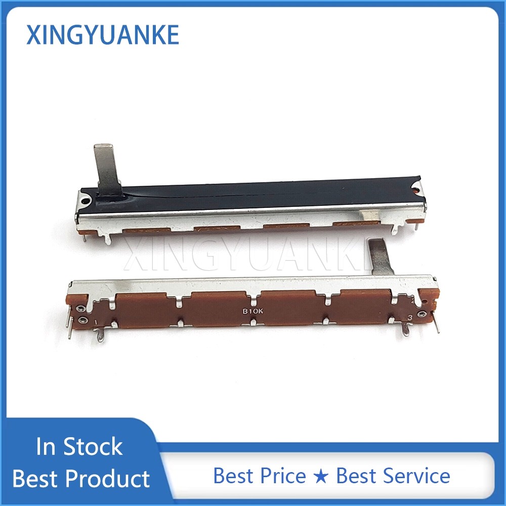 3 ชิ้น/ล็อต SC6021N ตรงเลื่อน Potentiometer 75 มม.Mono B10K B50K B100K 7.5 ซม.ผสม Fader จังหวะ 60 มม