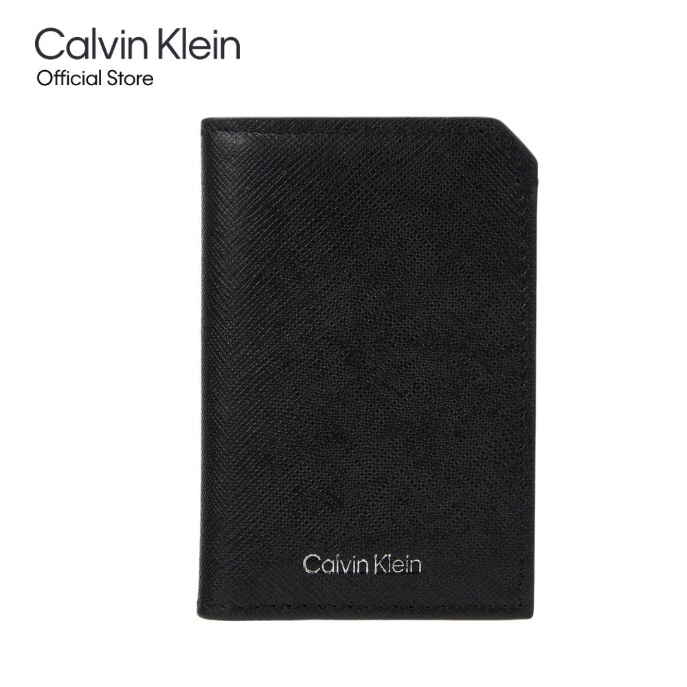 CALVIN KLEIN กระเป๋าสตางค์ผู้ชาย รุ่น 40W0501 BAE - สีดำ