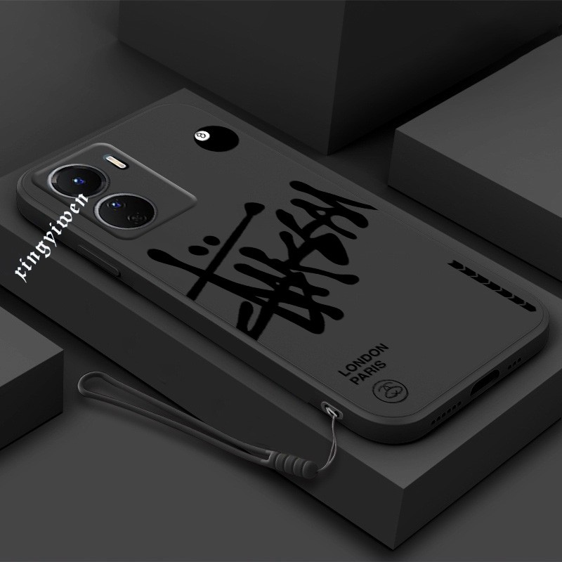 ปลอก Vivo Y16 V2204 V2214 silikon TPU เคสโทรศัพท์ปลอก Soft Case