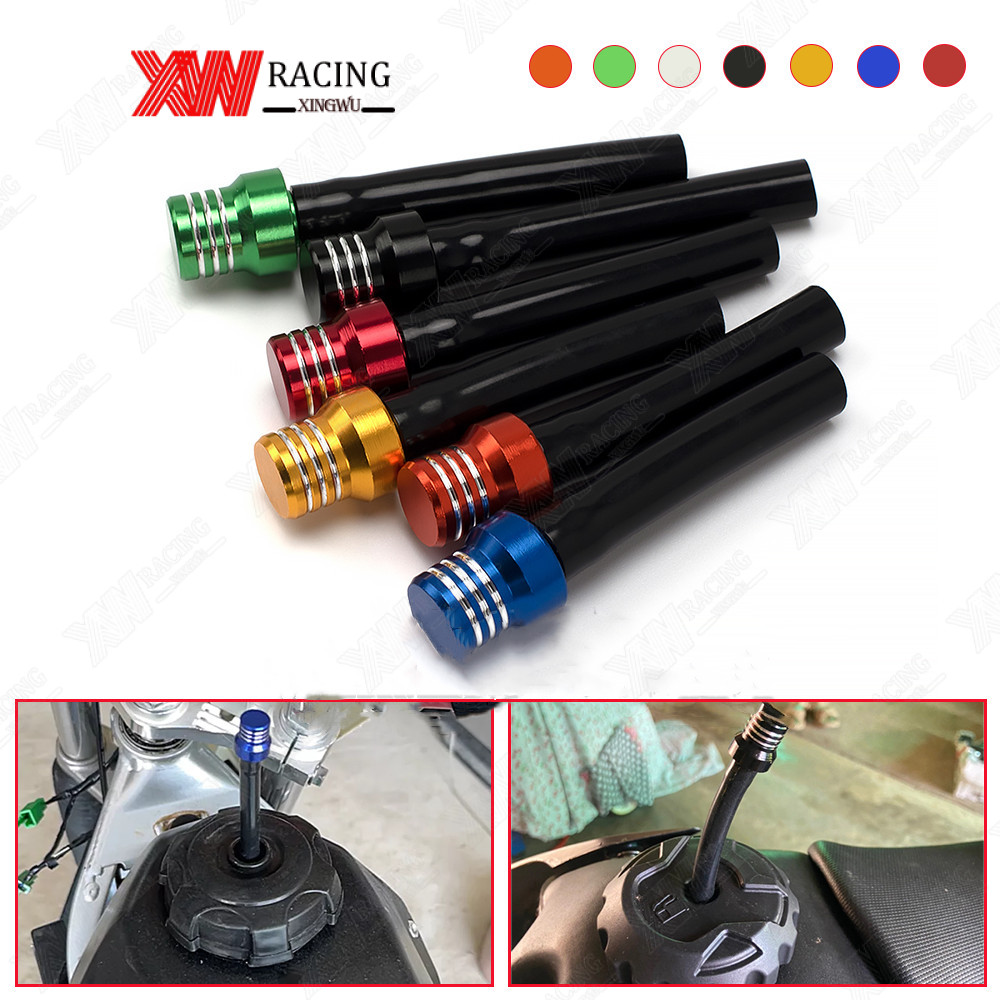 XW RACING ท่ออากาศฝาปิดถังน้ำมัน ท่อระบายอากาศ ฝาปิดถังน้ํามันเชื้อเพลิง จุก จุกฝาถังน้ำมัน สำหรับรถ