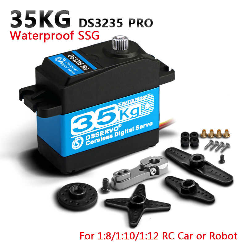 Δ HOT Dsservo กันน้ำเซอร์โว 25/35 / 45Kg ความเร็วสูงเซอร์โวโล