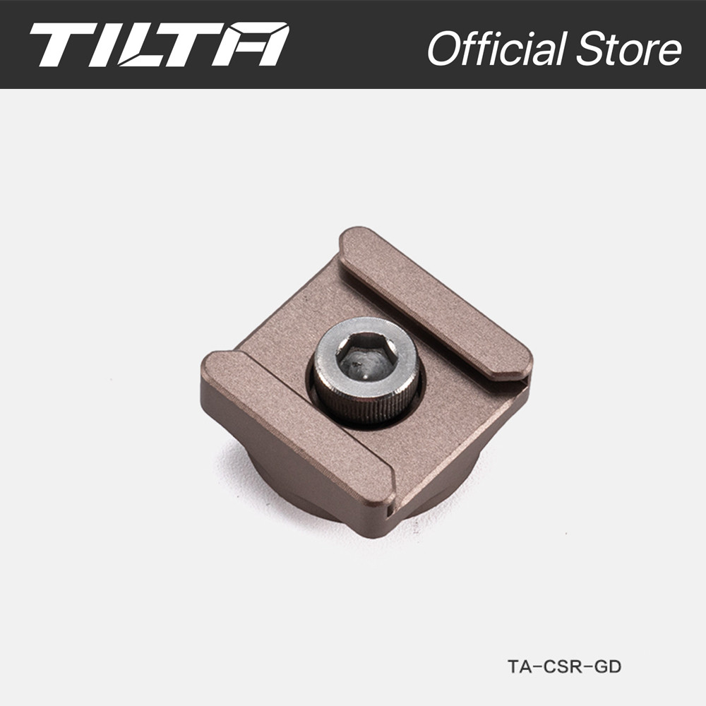 TILTA TA-CSR-B 1/4 ตัวรับรองเท้าเย็นสิ่งที่แนบมาสีดําทอง TILTA อุปกรณ์เสริม Market