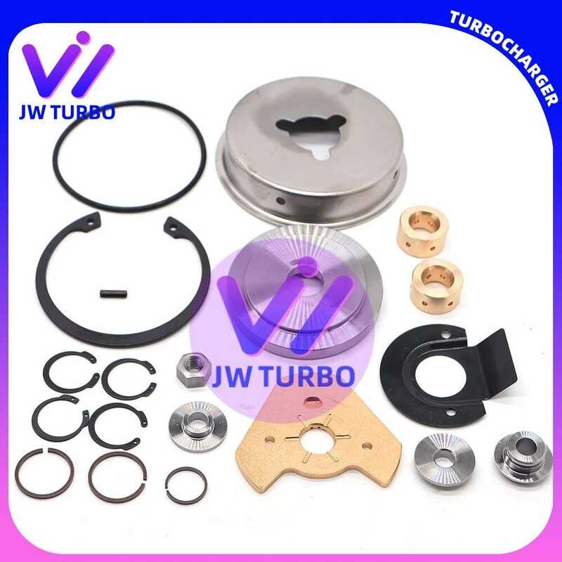 ชุดสร้างใหม่เทอร์โบสำหรับชิ้นส่วนเทอร์โบชาร์จเจอร์รถยนต์ ชุดซ่อมเทอร์โบ, HX50 HX50W HX55 HX55W ชุดซ่