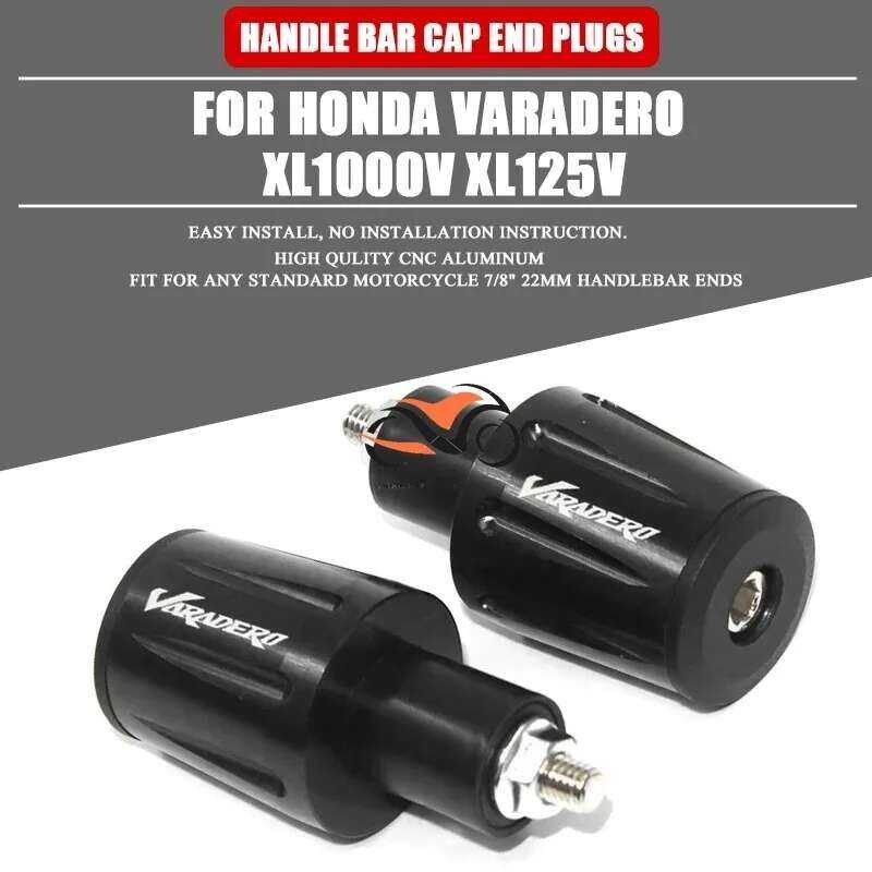 ฝาปิดปลายแฮนด์ ปลอกแฮนด์มอเตอร์ไซค์ สำหรับ XL1000V XL1000 XL125 XL 1000 125 V อุปกรณ์เสริม Varadero
