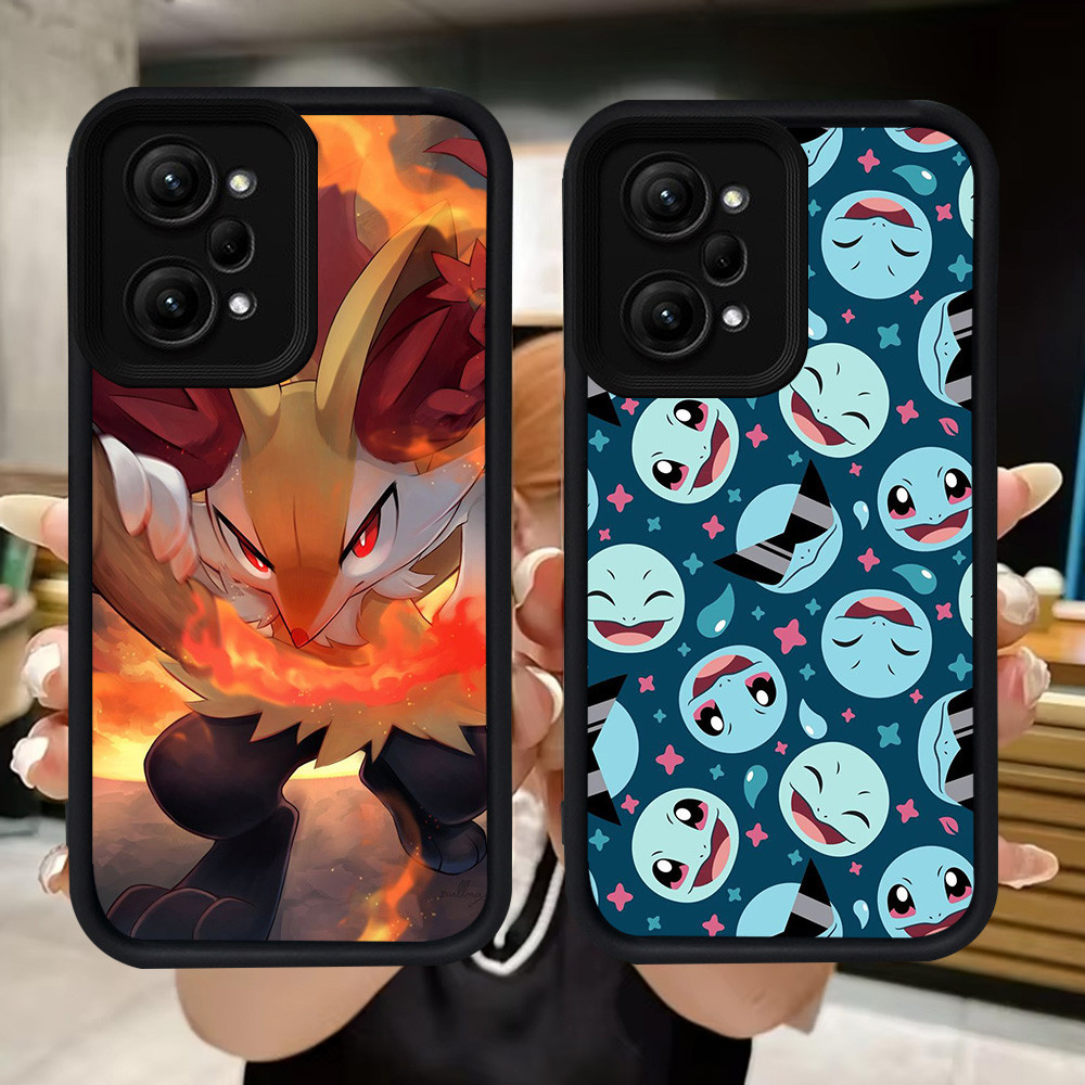 Q74 Pokemon soft Casing สําหรับ Xiaomi Redmi POCO X5 F6 F5 หมายเหตุ 12 14T 14 Pro 5G