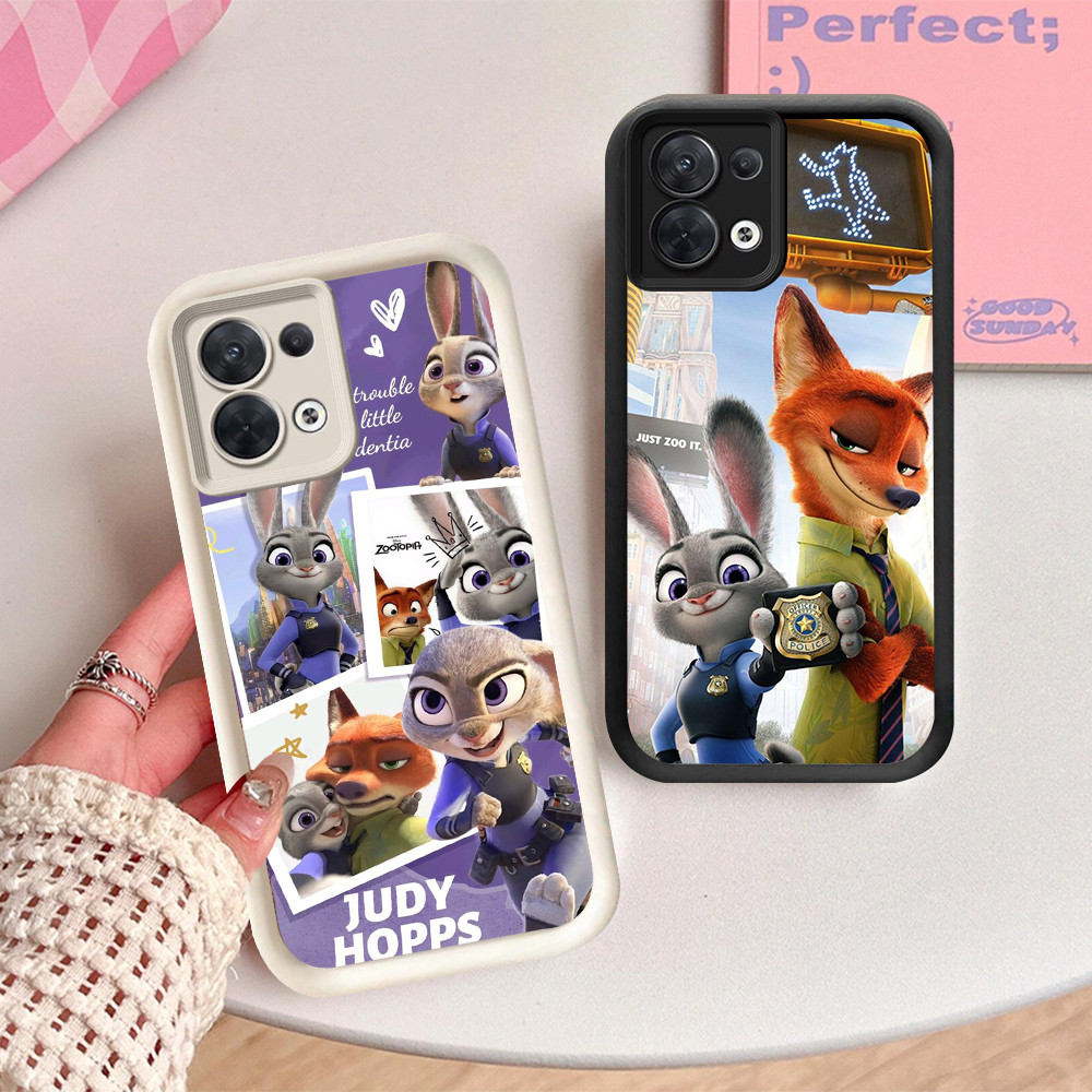NA-105 Zootopia ปลอกกันกระแทกสําหรับ OPPO F21 F21S K9X Reno 7 8 ค้นหา X5 Lite Pro
