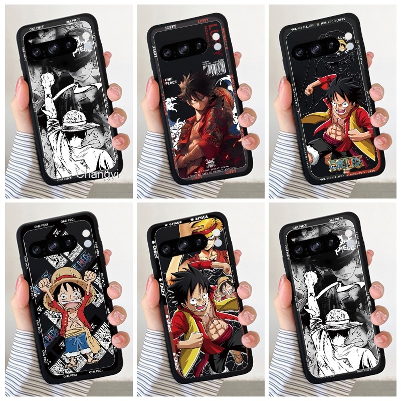ปลอก Google PIVEL 8 Pro GC3VE G1MNW One Piece การ์ตูนอะนิเมะ Cool Luxury ฝาครอบกันกระแทก