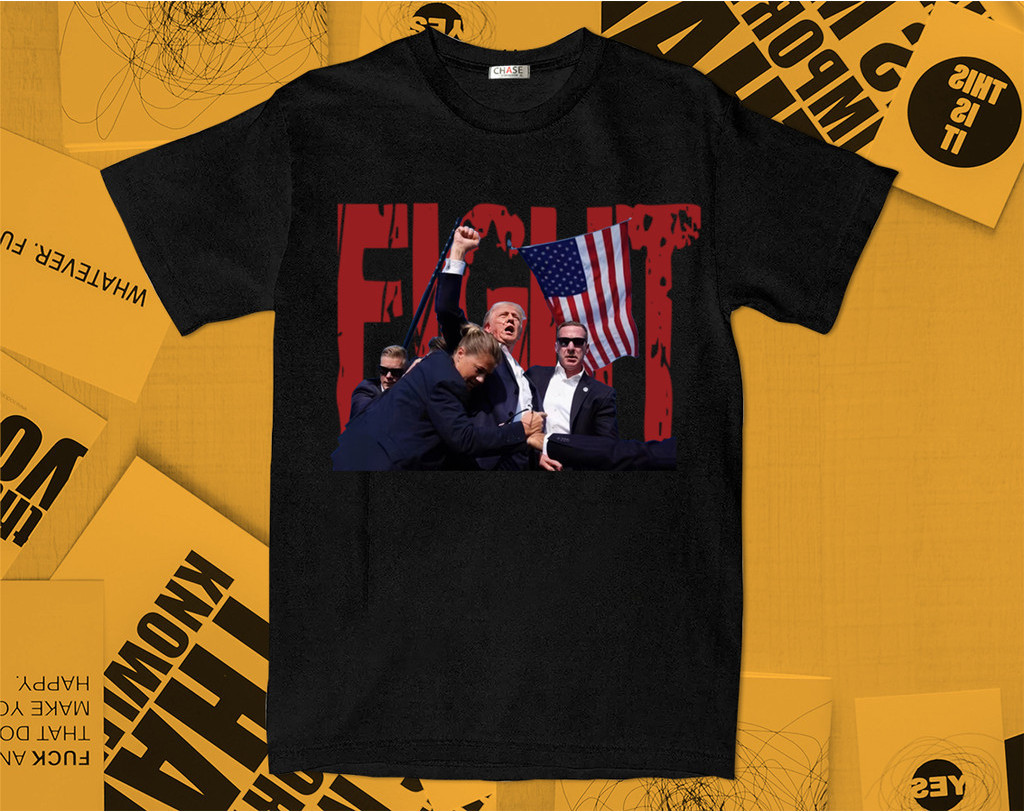 Le Trump Fight 2024 เสื้อ FightTank Top ShotFight Support เสื้อ, เสื้อการเลือกตั้ง Trump 2024,