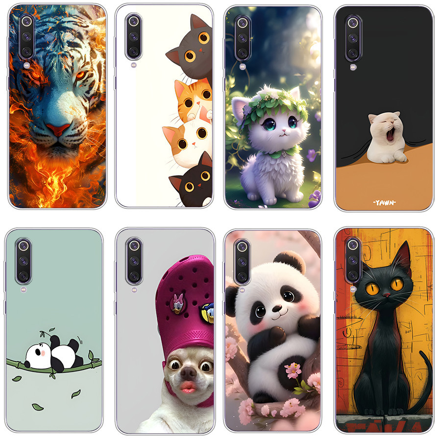 เคสสําหรับ xiaomi mi 9 se Soft Case TPU พิมพ์ฝาครอบโทรศัพท์
