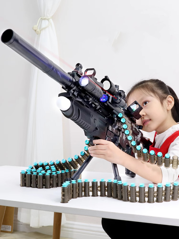 M416 Electric Repeating Soft Bullet Gun Toy Automatic Machine Gun