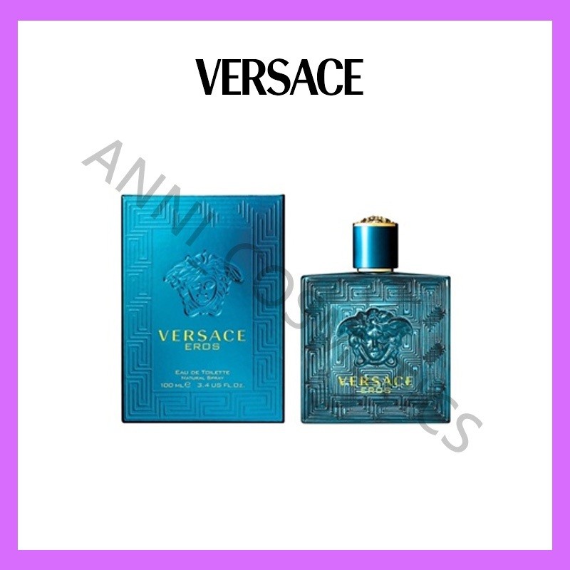 ♞VERSACE Eros Homme EDT 100ML Men's Perfume น้ำหอมผู้ชาย