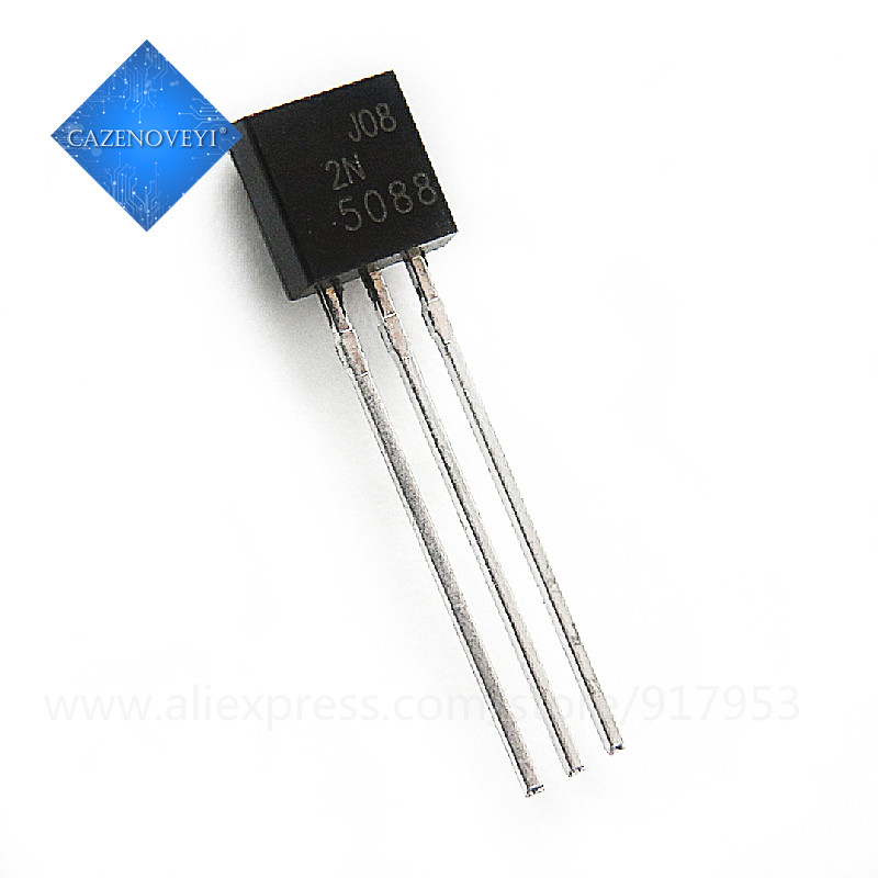 50 ชิ้น/ล็อต 2N5088 5088 TO-92 ใหม่ต้นฉบับในสต็อก