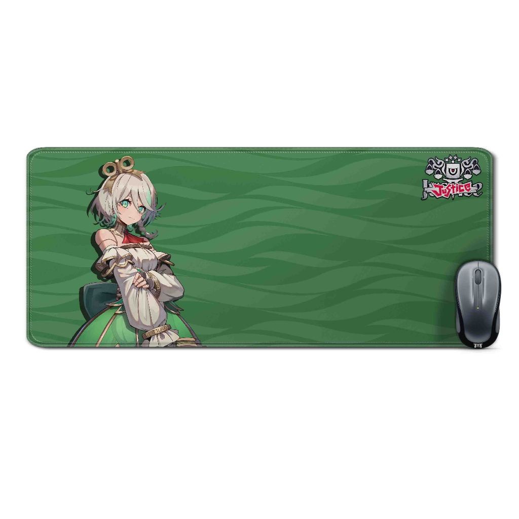 Vtuber แผ่นรองเมาส์แบบขยาย Deskmat	Holo JUSTICE CECILIA IMMERGREEN	-	En Hololive	วัสดุยาง