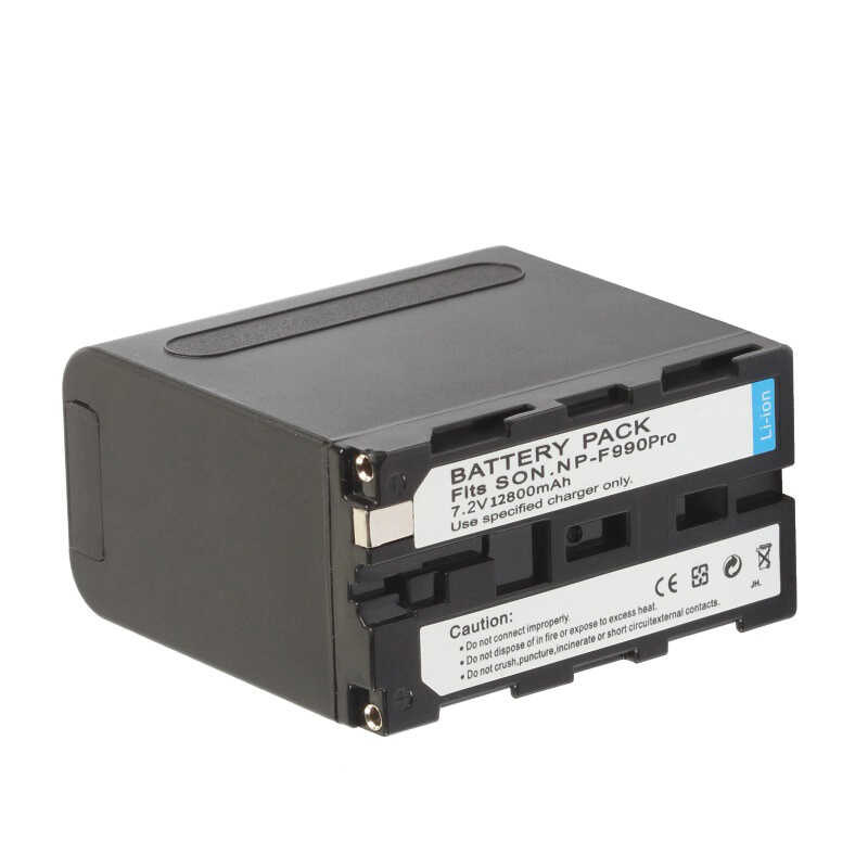 Δ Np-F990 Np-F980 F970 F960 แบตเตอรี่กล้อง 12800Mah Yongno Godox Yn300air II Yn30