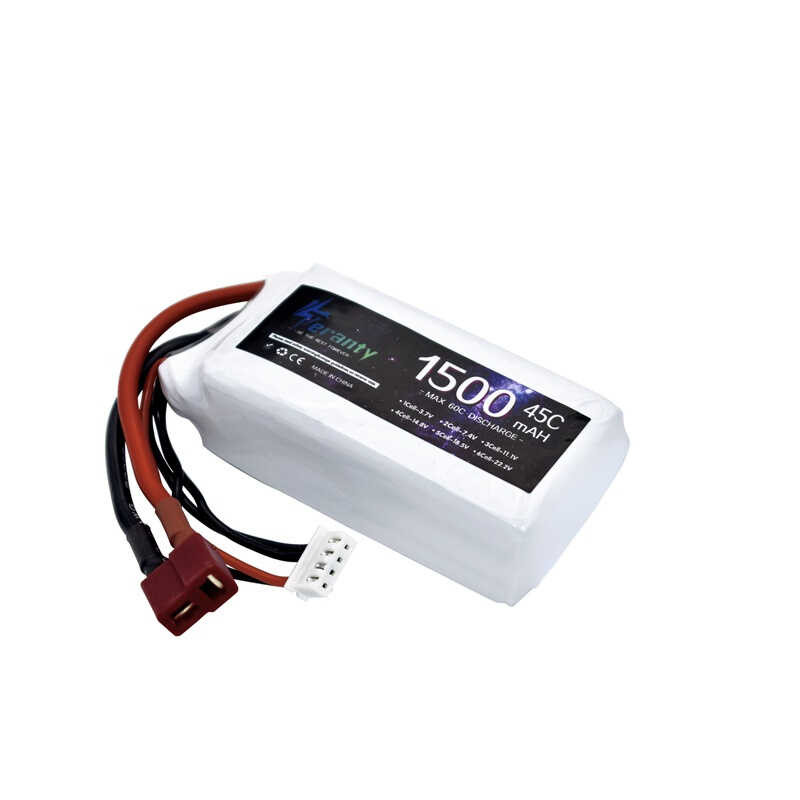 Δ TERANTY 3S 45C 1500Mah รีโมทคอโทรลแบตเตอรี่ลิเธียมไอออสำหร